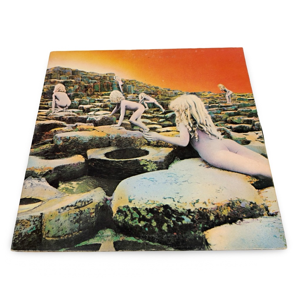 Led Zeppelin Houses of the Holy Vinyl LP 1973 Atlantic SD 7255 Sterling Ludwig